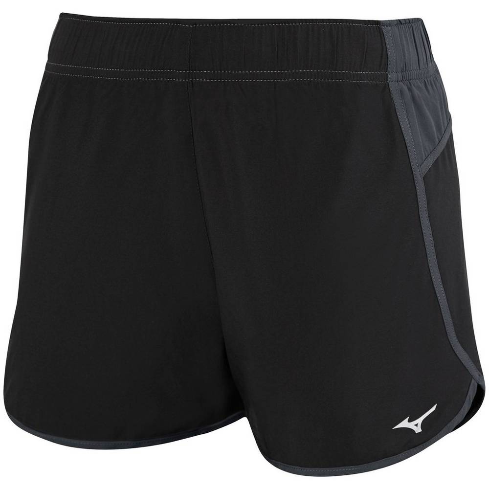 Womens Mizuno Atlanta Cover Up Volleyball Shorts Black/Grey Philippines (SVIPTG896)